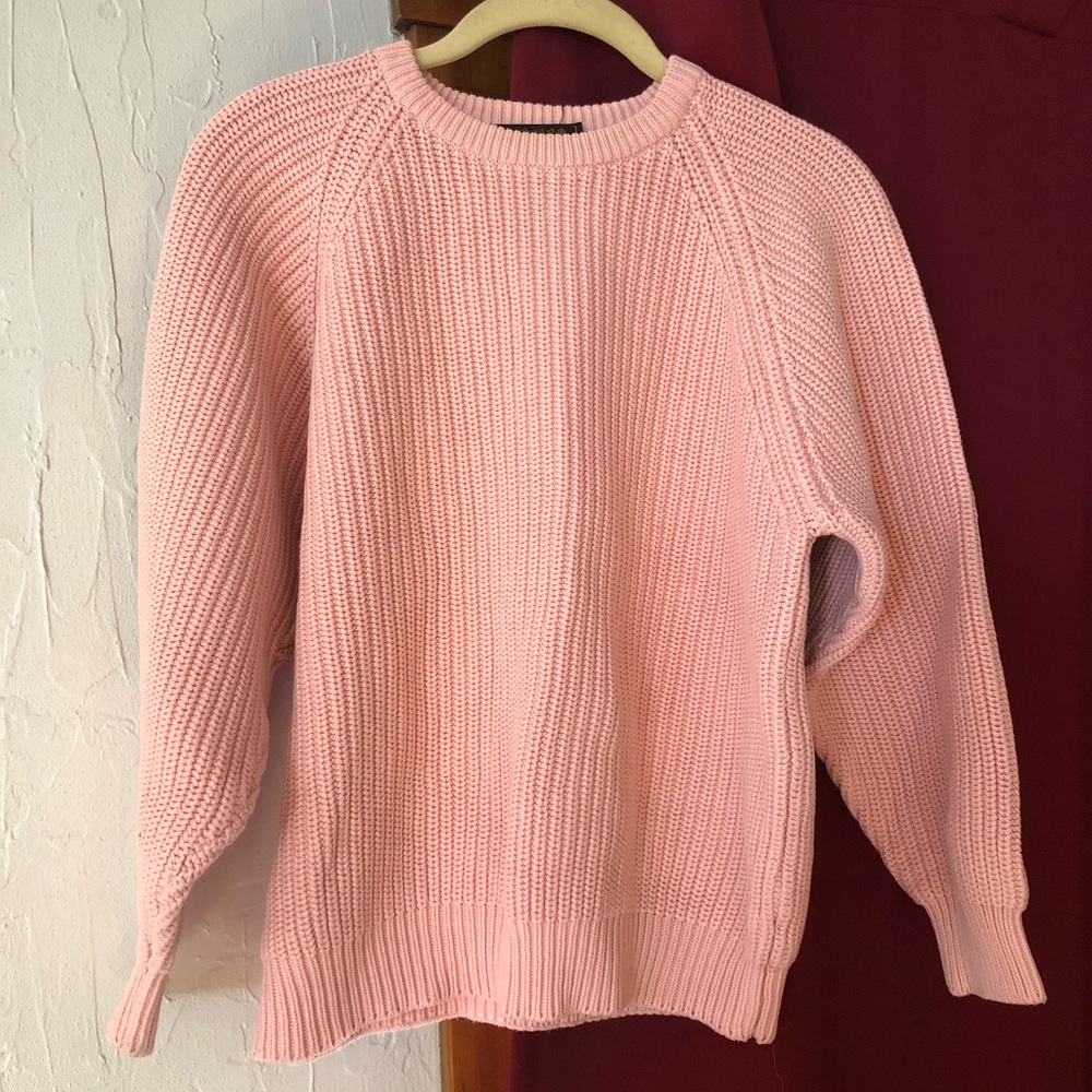 Light Pink Eddie Bauer Crewneck Sweater